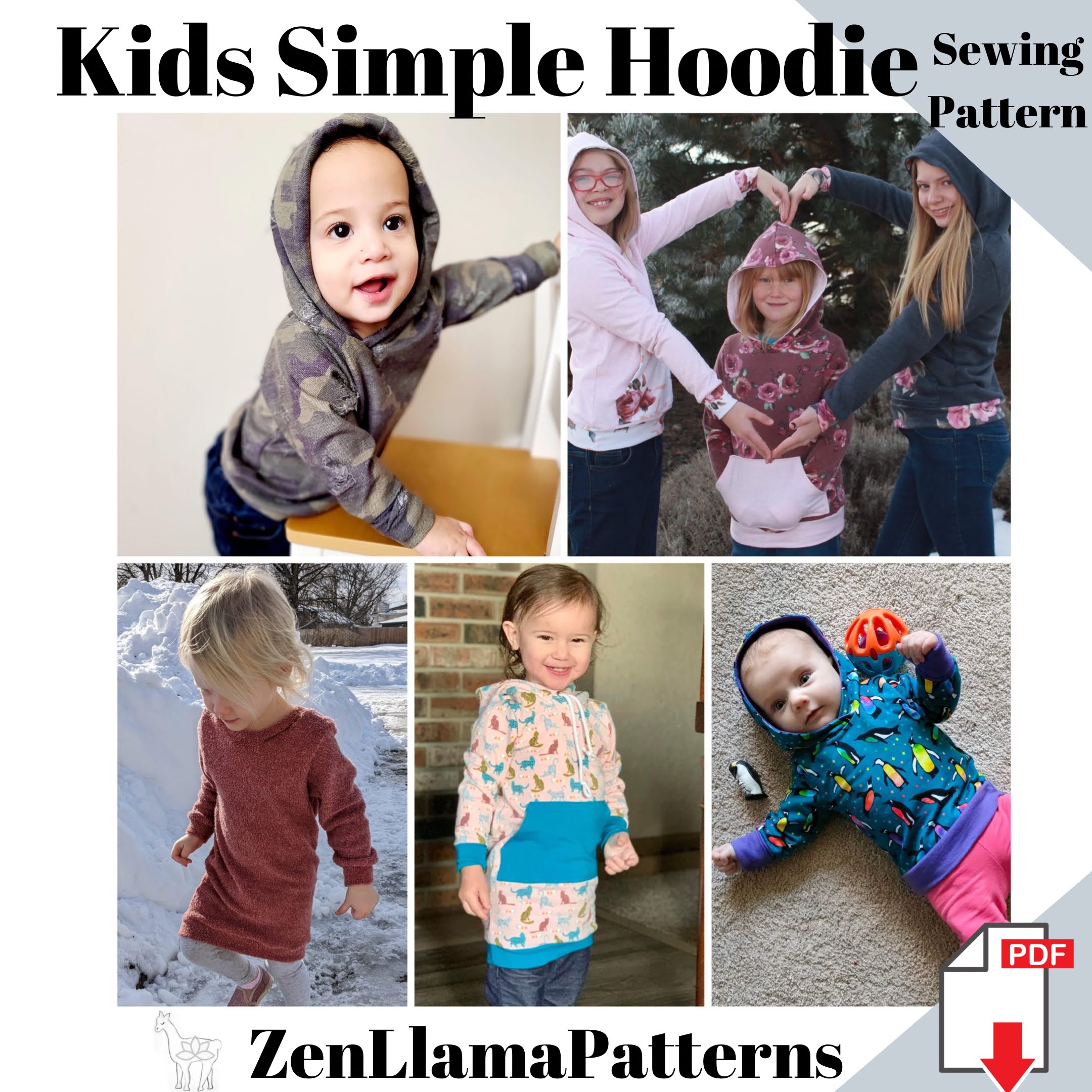 Simple Hoodie (Kids)